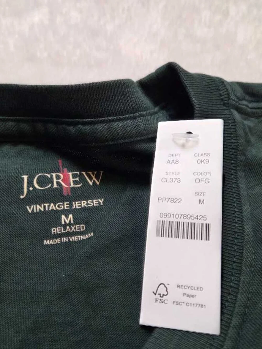 New M J.Crew vintage wash cotton Old Fashioned drink graphic t-shirt